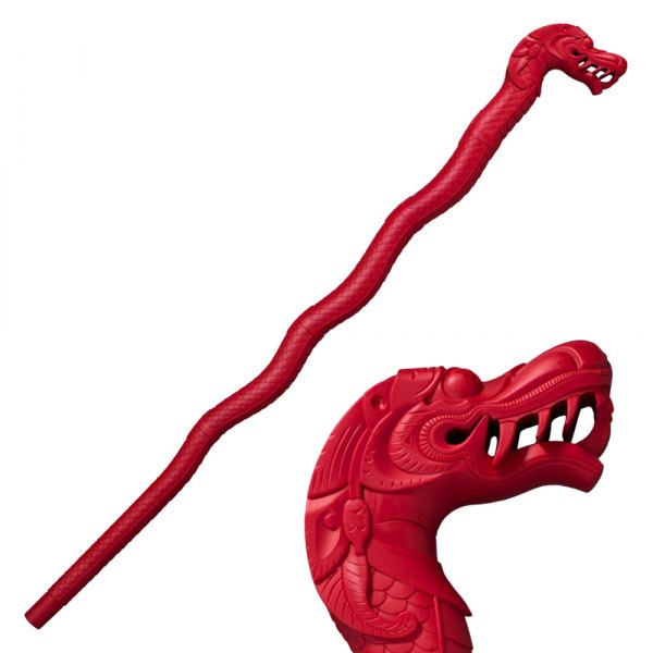 Cold Steel® - Lucky Dragon™ 39" Red Walking Stick