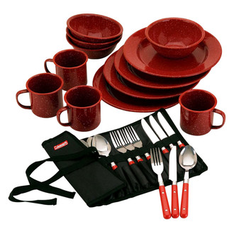Coleman® - Enamel Dinnerware Set