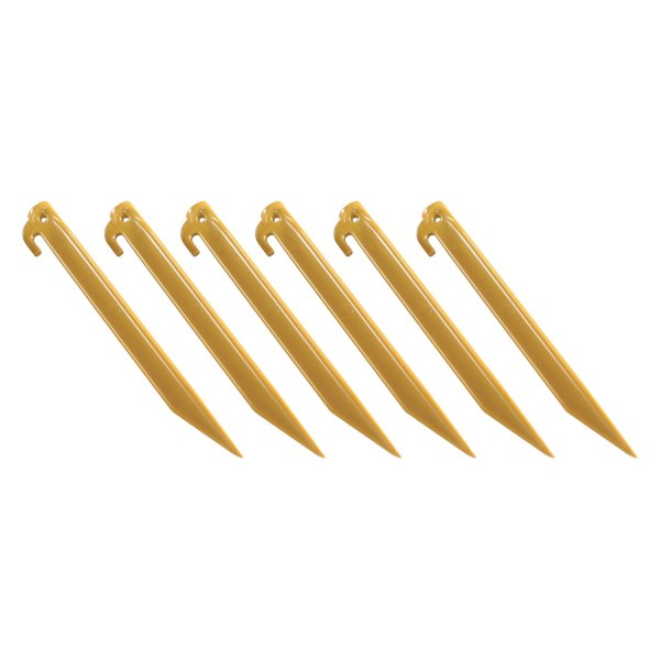 Coleman® - 9" ABS Plastic Tent Stakes , 6 Pieces