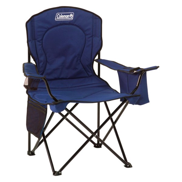 Coleman® - Blue Cooler Quad Camp Chair