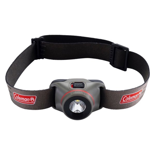 Coleman® - 100 lm Gray/Red LED Headlamp with Batteryguard™