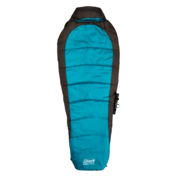 Coleman® - OneSource™ Blue/Black Heated Sleeping Bag & Rechargeable Battery