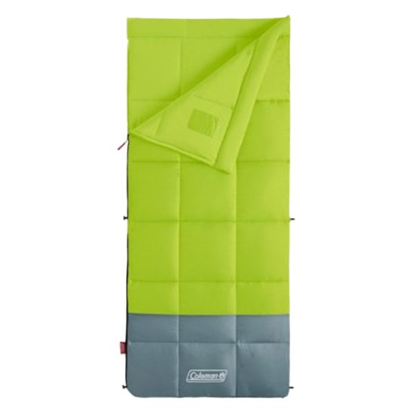 Coleman® - Kompact™ 30 °F Green/Gray Rectangle Sleeping Bag