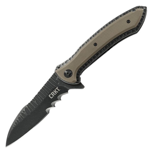 Columbia River Knife & Tool® - Apoc™ Veff Serrations Folding Knife with Frame Lock