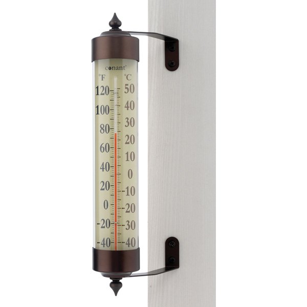 Conant® - Decor Bronze Patina Grande View Thermometer