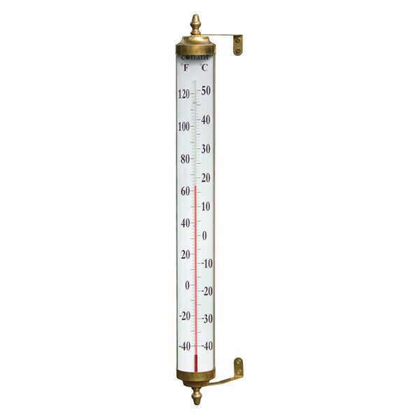 Conant® - Vermont Living Finish Brass Grande View Thermometer