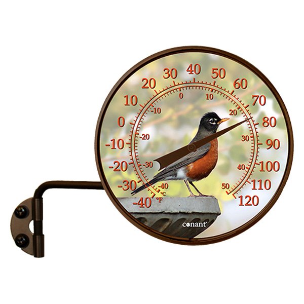 Conant® - Decor Bronze Patina Small Dial Thermometer