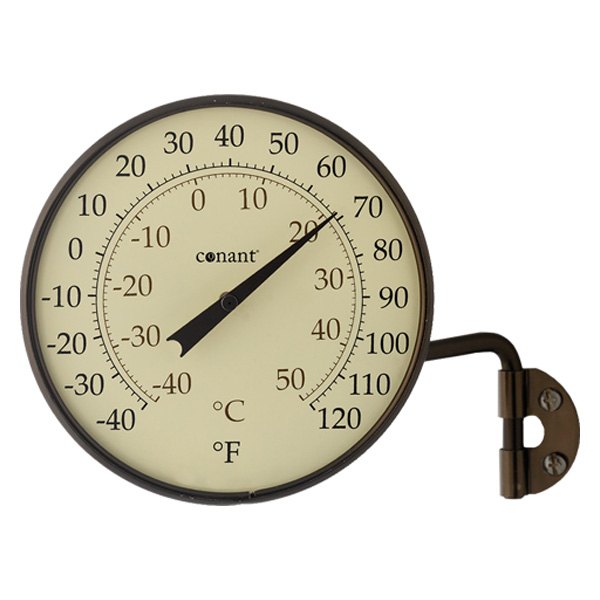 Conant® - Decor Bronze Patina Dial Thermometer