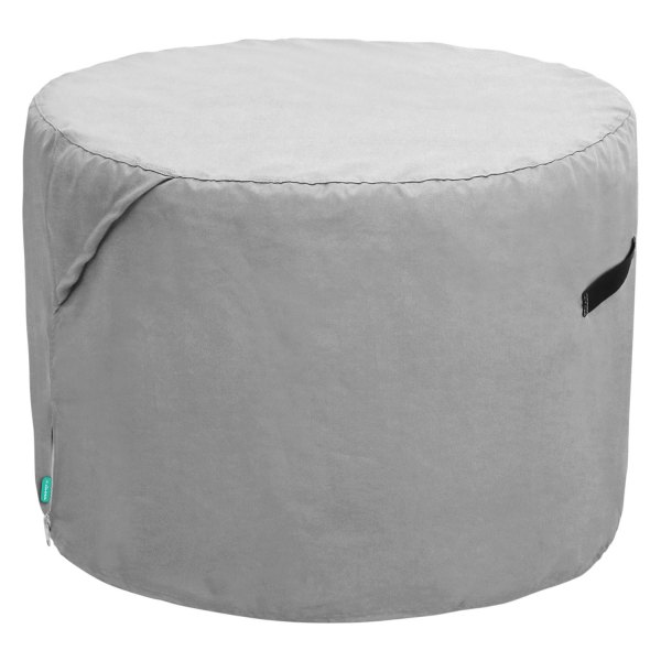 Coverking® - Tarra™ Gray Round Patio Ottoman Cover