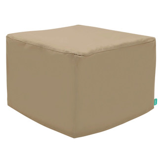 Coverking® - Tarra™ Tan Square Patio Ottoman Cover
