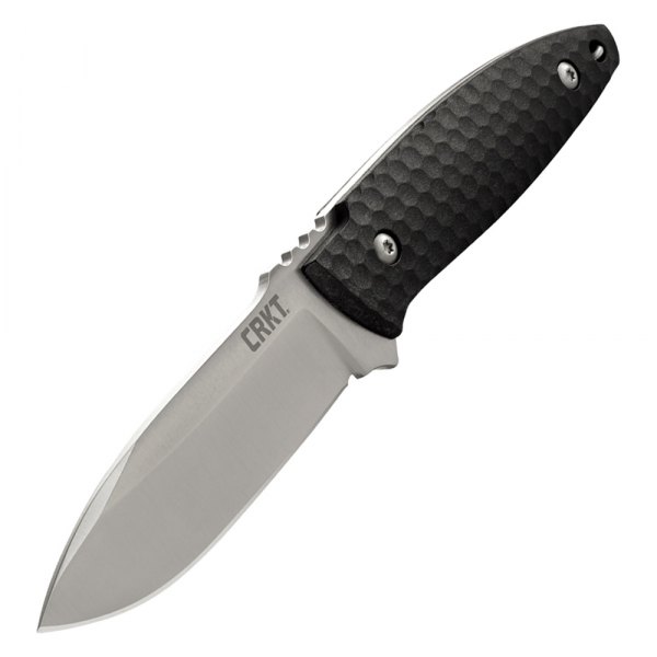 Columbia River Knife & Tool® - AUX™ 3.451" Drop Point Fixed Knife with Sheath