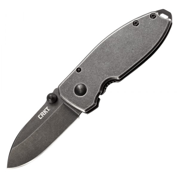Columbia River Knife & Tool® - Squid™ 2.16" Black Stonewash Drop Point Folding Knife