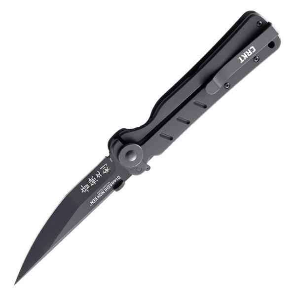 Columbia River Knife & Tool® - Otanashi Noh Ken™ 4.52" Black Tanto Folding Knife