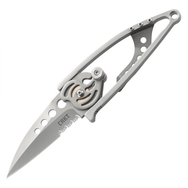 Columbia River Knife & Tool® - Snap Lock™ With Triple Point™ 2.55" Drop Point Serrated Folding Knife