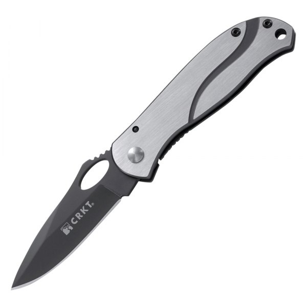 Columbia River Knife & Tool® - Pazoda™ 2.742" Black Stonewash Drop Point Folding Knife
