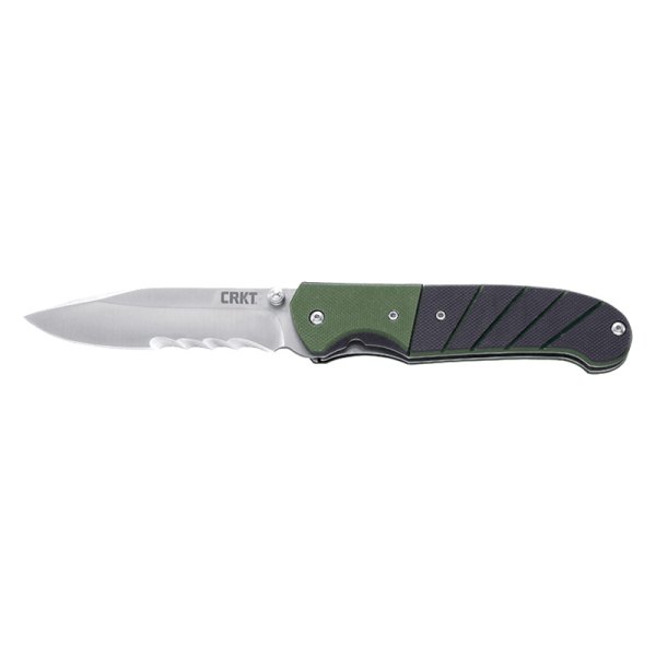 Columbia River Knife & Tool® - Ignitor™ 3.38" Clip Point Serrated Folding Knife