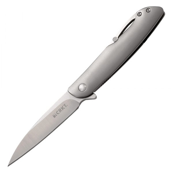 Columbia River Knife & Tool® - Swindle™ 3.2" Drop Point Flat Handle Folding Knife