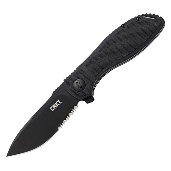 Columbia River Knife & Tool® - Prowess™ 3.368" Drop Point Serrated Folding Knife