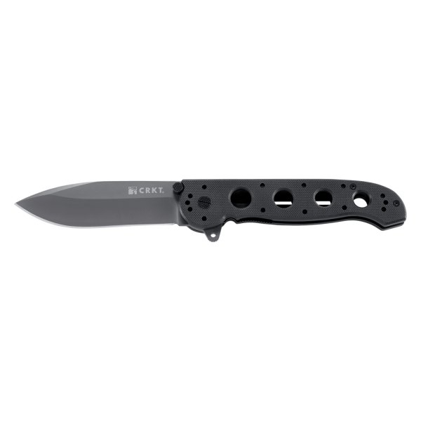 Columbia River Knife & Tool® - M21™ 3.88" Black Recurved Folding Knife