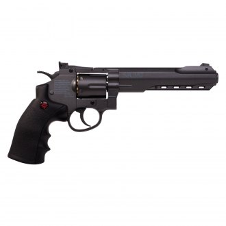  Airsoft SNR357 Co2 Powered Dual Ammo Full Metal Snub Nose  Revolver : Sports & Outdoors