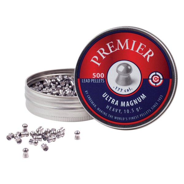 Crosman® - Premier .177 Lead 10.5 g Domed Pellets, 500 Pieces