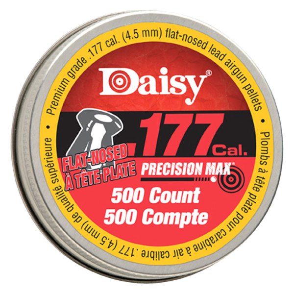 Daisy® - PrecisionMax™ .177 Tin Screw-Top Pellets, 500 Pieces