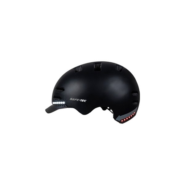 Demon Electric® - Safe-Tec SK 8 Large Black Urban Helmet