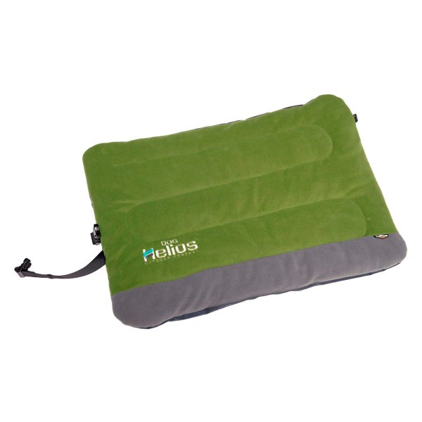 Dog Helios® - Combat-Terrain Cordura-Nyco Reversible Nylon and Fleece Medium Green Travel Camping Dog Bed (39.4"L x 29.6"W x 4"H)