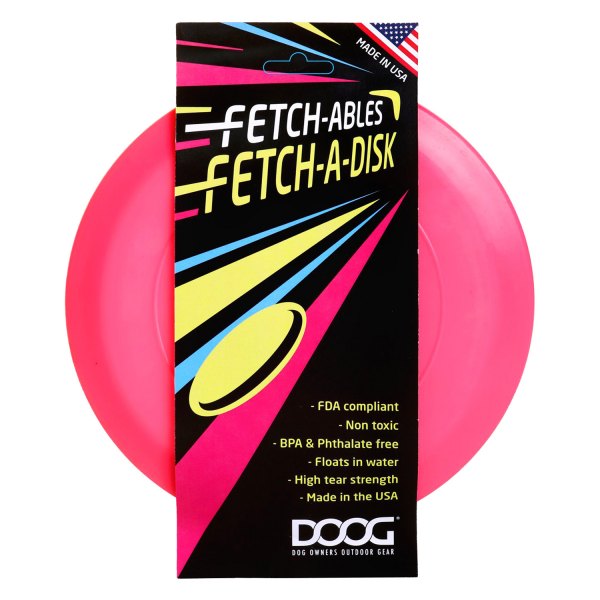 Doog USA® - Fetch-Ables Pink Disc