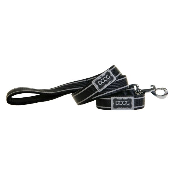 Doog USA® - Lassie 30" Black Neoprene Standard Snap Dog Leash