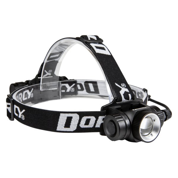 Dorcy® - Pro™ 1000 lm Rechargeable Black LED Headlamp