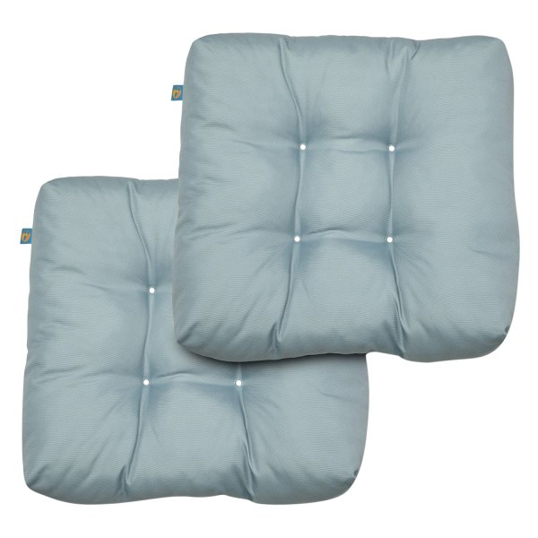 Duck Covers® - Gray Gull Patio Chair Seat Cushion Set