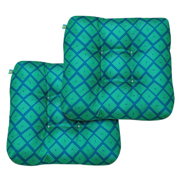 Duck Covers® - Topaz Mosaic Patio Chair Seat Cushion Set