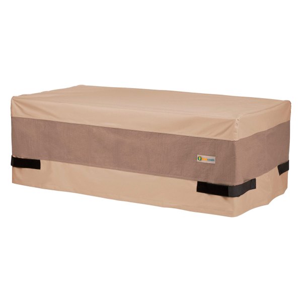 Duck Covers® - Elegant™ Swiss Coffee Rectangular Patio Coffee Table Cover
