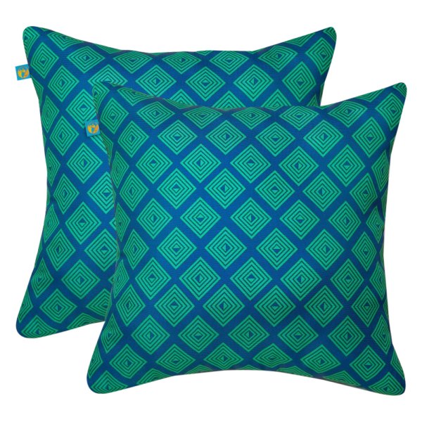 Duck Covers® - Topaz Mosaic Patio Accent Pillows Set