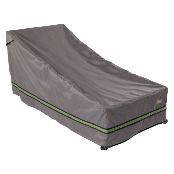 Duck Covers® - Soteria™ Gray Single Patio Chaise Lounge Cover