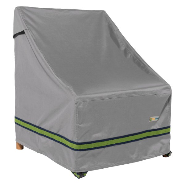 Duck Covers® - Soteria™ Gray Patio Stackable Chair Cover