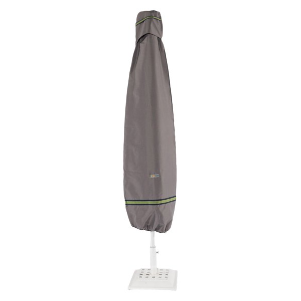 Duck Covers® - Soteria™ Gray Waterproof Umbrella Cover with Integrated Installation Pole