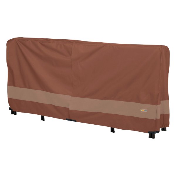 Duck Covers® - Ultimate™ Mocha Cappuccino Log Rack Cover (98" L x 24" W x 44" H)