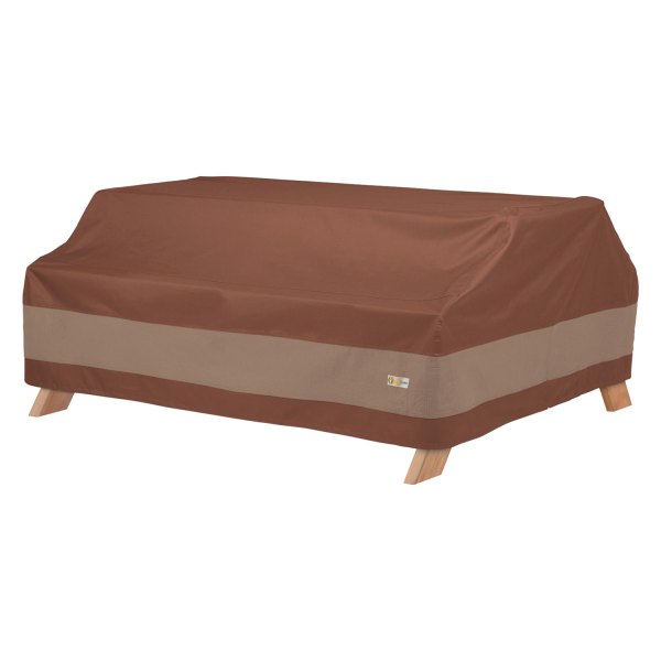 Duck Covers® - Ultimate™ Mocha Cappuccino Rectangular Picnic Table Cover