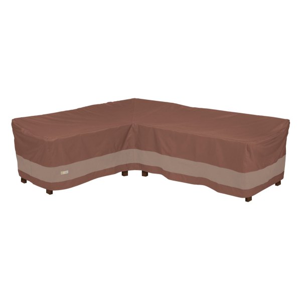 Duck Covers® - Ultimate™ Mocha Cappuccino Patio Sectional Lounge Set Cover