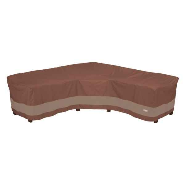 Duck Covers® - Ultimate™ Mocha Cappuccino Patio Sectional Lounge Set Cover