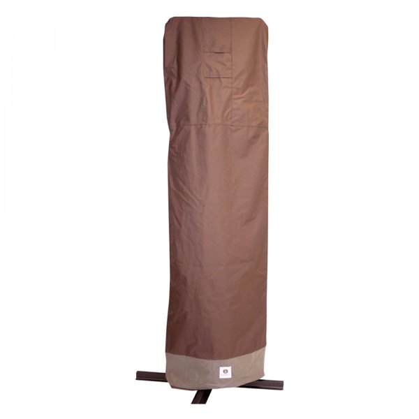 Duck Covers® - Ultimate™ Mocha Cappuccino Waterproof Umbrella Cover with Installation Pole