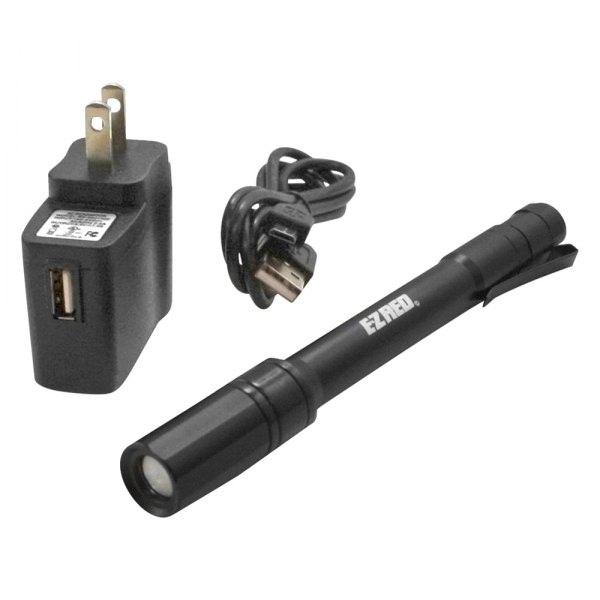 EZRED® - Black USB Penlight
