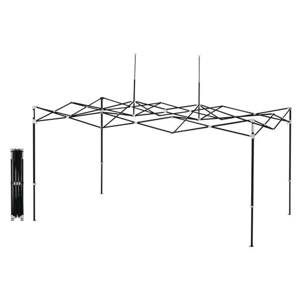 E-Z Up® - Eclipse™ 10' x 15' Black Shelter Replacement Frame