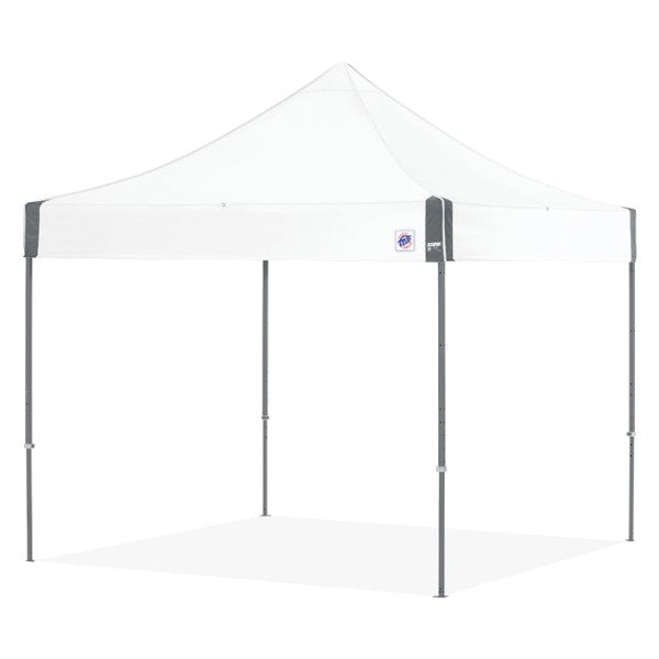 E-Z Up® - Eclipse™ 10' x 10' Steel Gray Frame Steel Gray Top Steel Shelter