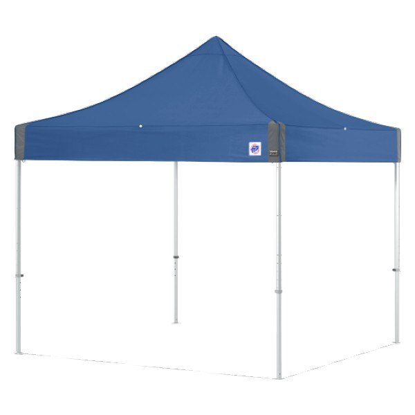 E-Z Up® - Endeavor™ 10' x 10' Clear Frame Royal Blue Top Aluminum Shelter