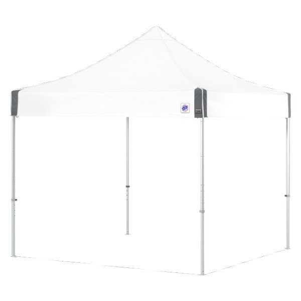 E-Z Up® - Endeavor™ 10' x 10' Clear Frame White Top Aluminum Shelter