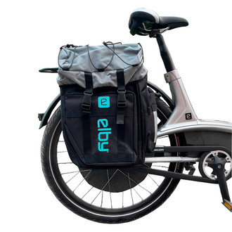 Elby Bike® - Black Pannier Bag