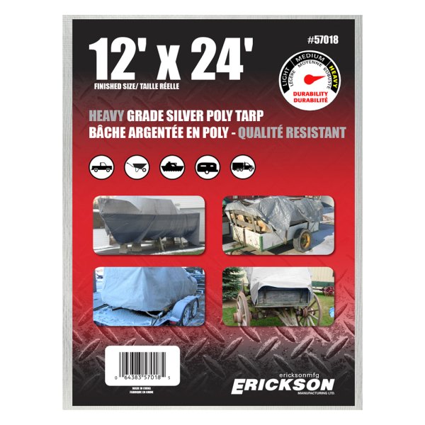 Erickson® - All-Purpose Heavy Grade 40' x 60' Tarp Tent